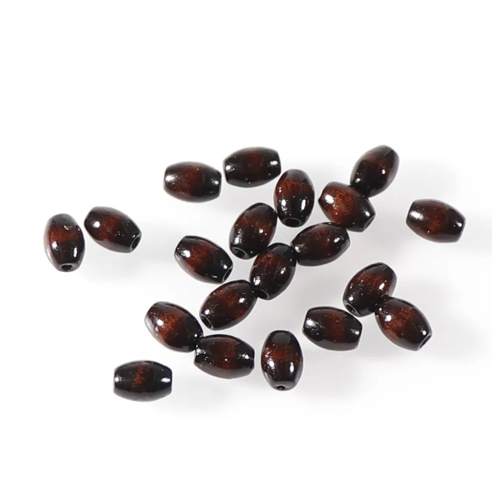 

5x7mm 1000pieces DIY Wooden Beads Oval Ball Spacer Beads For Jewelry Making Natural Wood Charms For DIY Necklace Making