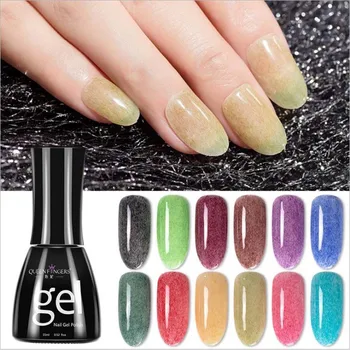 

New Gel Nail Polish Varnish Glitter Uv Gel Nail Polish LED Manicure Sequin Gel Polish Nails Accessoires vernis semi permanant uv