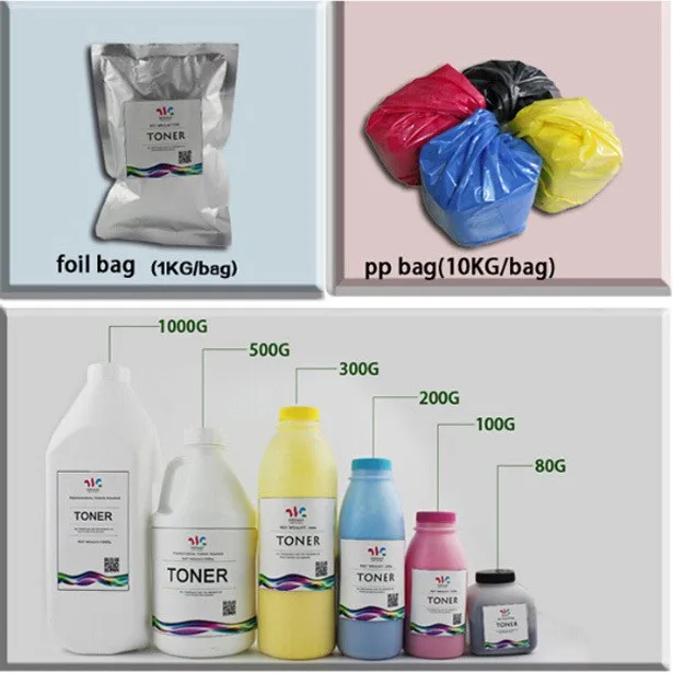 Wholesale for Dell 1250c/1350cnw/1355cn/1355cnw laser printer refill toner powder