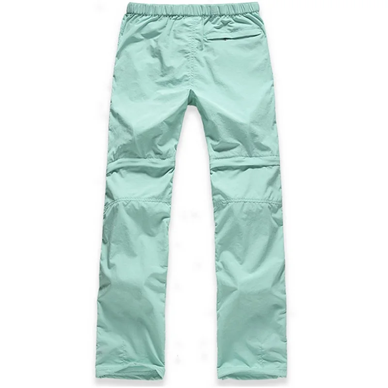 El Ártico luz primavera y otoño verano Mujer secado rápido veinte minutos Pantalones senderismo Pesca trekking transpirable Anti uv femenino