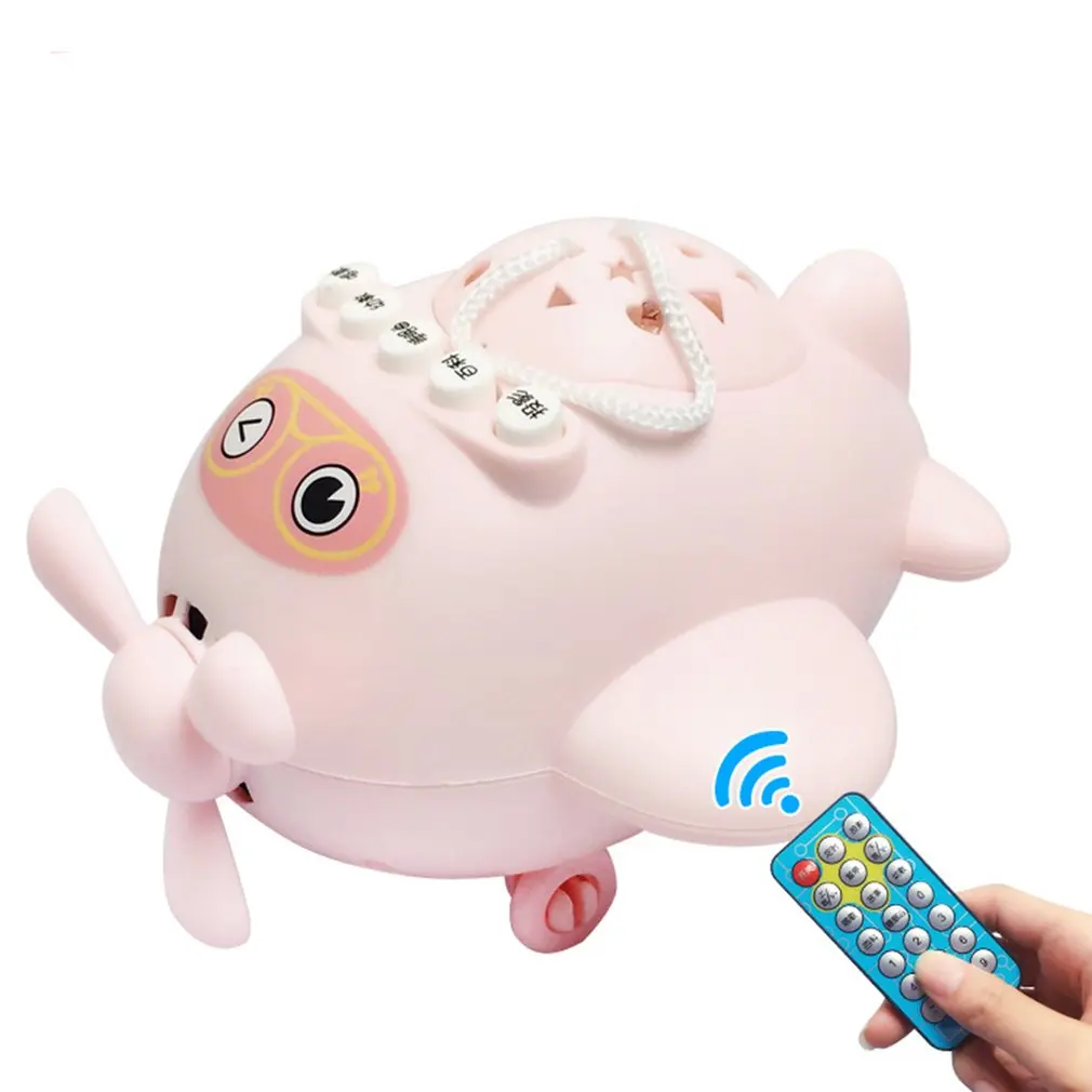 

Hot! Baby Music Story LED Light Projection Multifunction Projector Lamp Aircraft Appease Plane Educational Learning Tool Toys