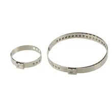 TOYL 2 шт приводной вал из нержавеющей стали CV Boot Clamp Kit для автомобиля TOYL 2 шт приводной вал из нержавеющей стали CV Boot Clamp Kit для автомобиля