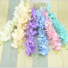 10 stücke/30 kopf Hawaii Künstliche Seide Glyzinien Garten Hängen Blume Reben Hochzeit Pflanzen Für Home Dekoration Hydrangea Gefälschte blumen