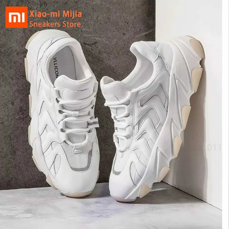 Xiaomi Mijia Leisure Fashion leather Comfortable Breathable Retro Trend Sports Shoes Non-slip Wear Resistant Sports Shoes Smart
Xiaomi Mijia Leisure Fashion leather Comfortable Breathable Retro Trend Sports Shoes Non-slip Wear Resistant Sports Shoes Smart