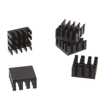 

5 Pcs/Set 14*14*7mm Aluminum Heatsink Block Computer Electronic Chip Cooling