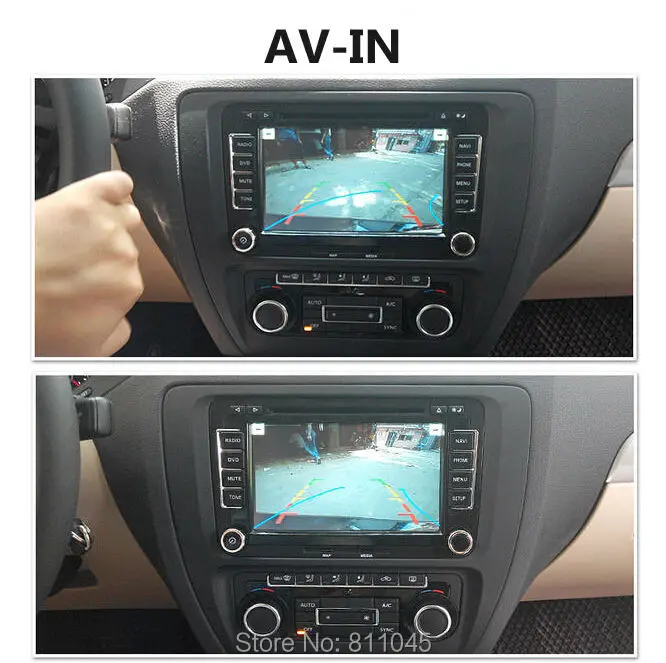 Excellent 2015 High Quality 7 inch car stereo For VW SKODA JETTA Passart GOLF TIGUAN In Dash Car DVD Player Stereo bluetooth support 5