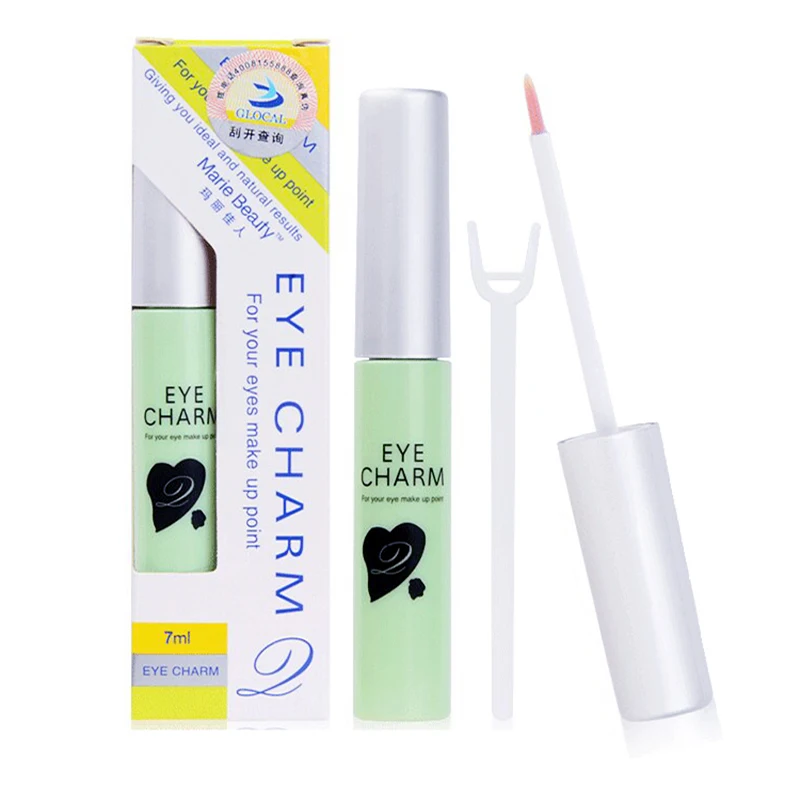 allaosify Double fold Eyelid Transparent Adhesive Glue False Eyelash