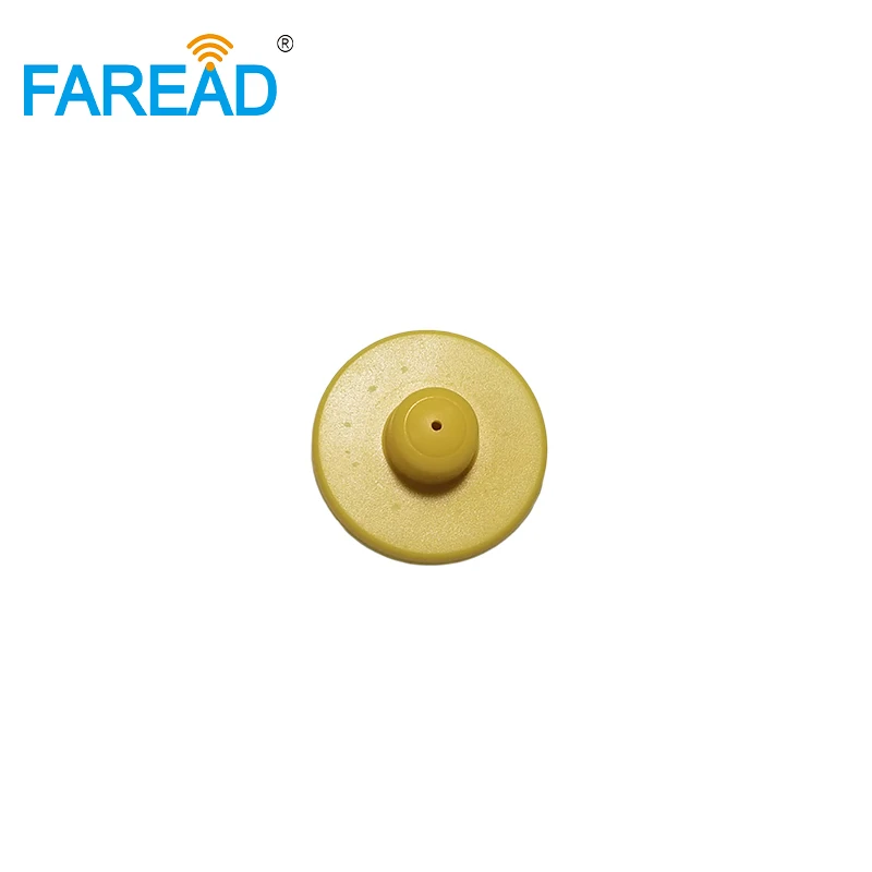 

Best quality x50pcs ISO18000-6C UHF ear tag RFID electronic ear tag for cattle cow livestock identification