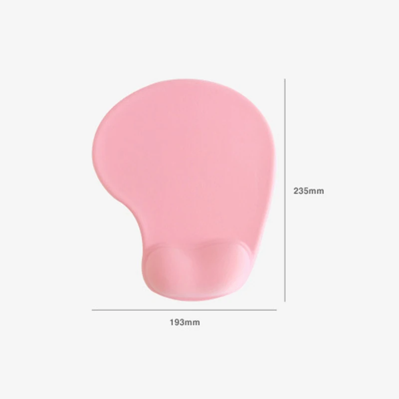 

Silicone Mouse Pad Mat Rest Wrist Comfort Support Anti Slip Soft For Gaming Laptop PC WIF66