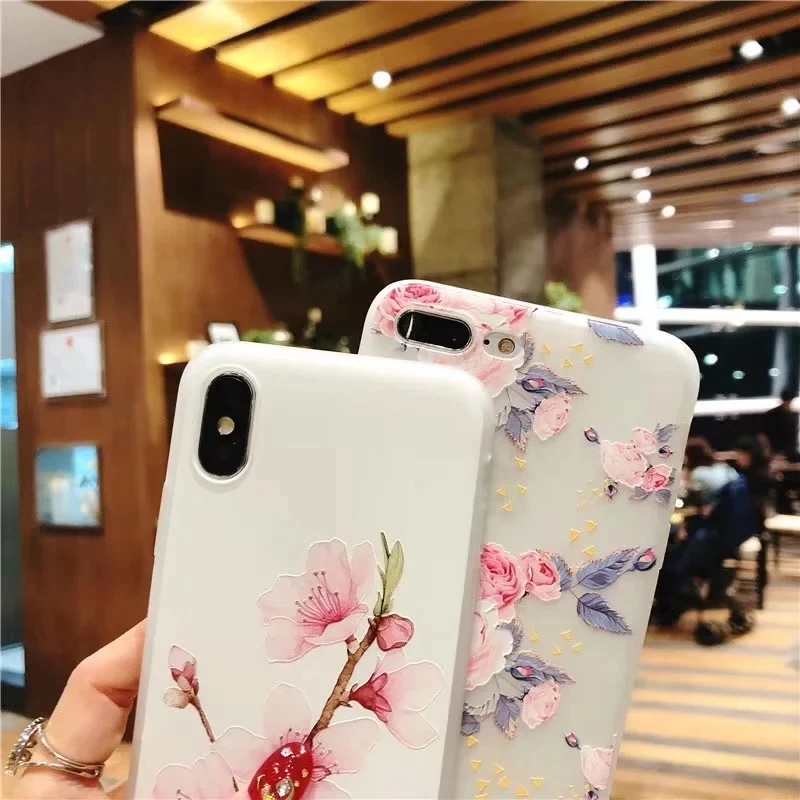 Силиконовый чехол для iPhone 7 8 Plus 6 6S XS Max X XR 10|Бамперы| |