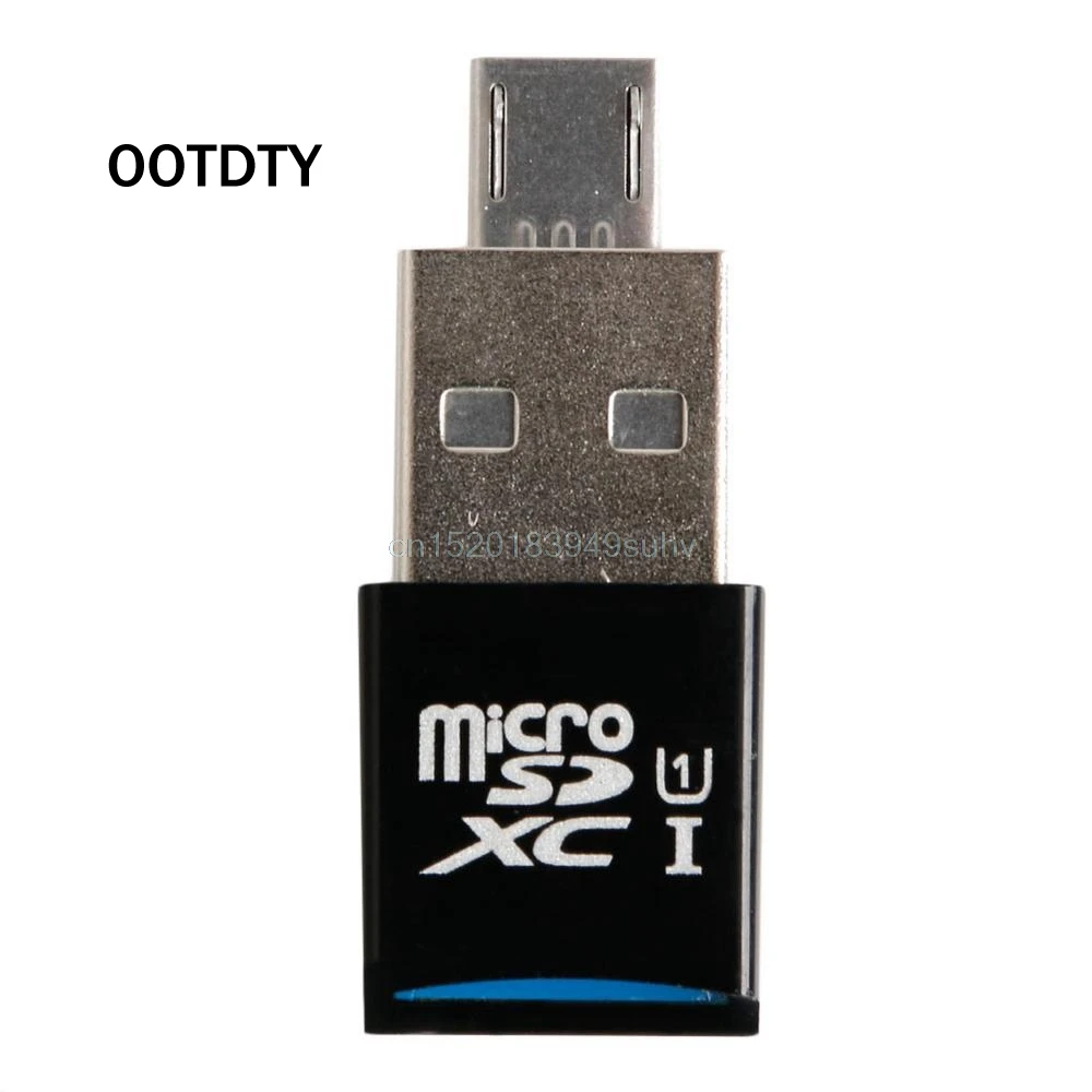 OOTDTY высокое качество 5 Гбит/с супер Скорость USB 3,0 Card Reader адаптер высокое Скорость OTG Micro SD/SDXC TF для компьютер мобильный телефон