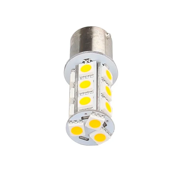 

1156 LED BUBL P21W BA15S 12V 24V 18LED 5050SMD BULB vehicle tail lights brake lights reverse lights turn signals side 2pcs/lot