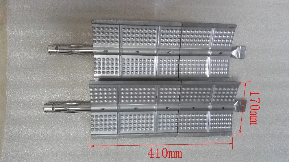 Газа из алюминия и трубы из нержавеющей стали горелка гриль нержавеющая сталь нагревательный элемент бабочка трубы горелки