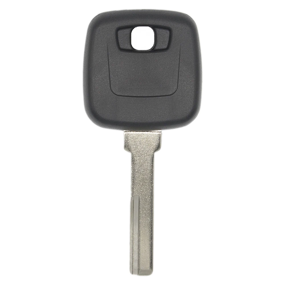 

WhatsKey Uncut Blade Transponder Ignition Replacement Key Shell Fob Case For Volvo S40 V40 S60 S80 With HU56R Blade
