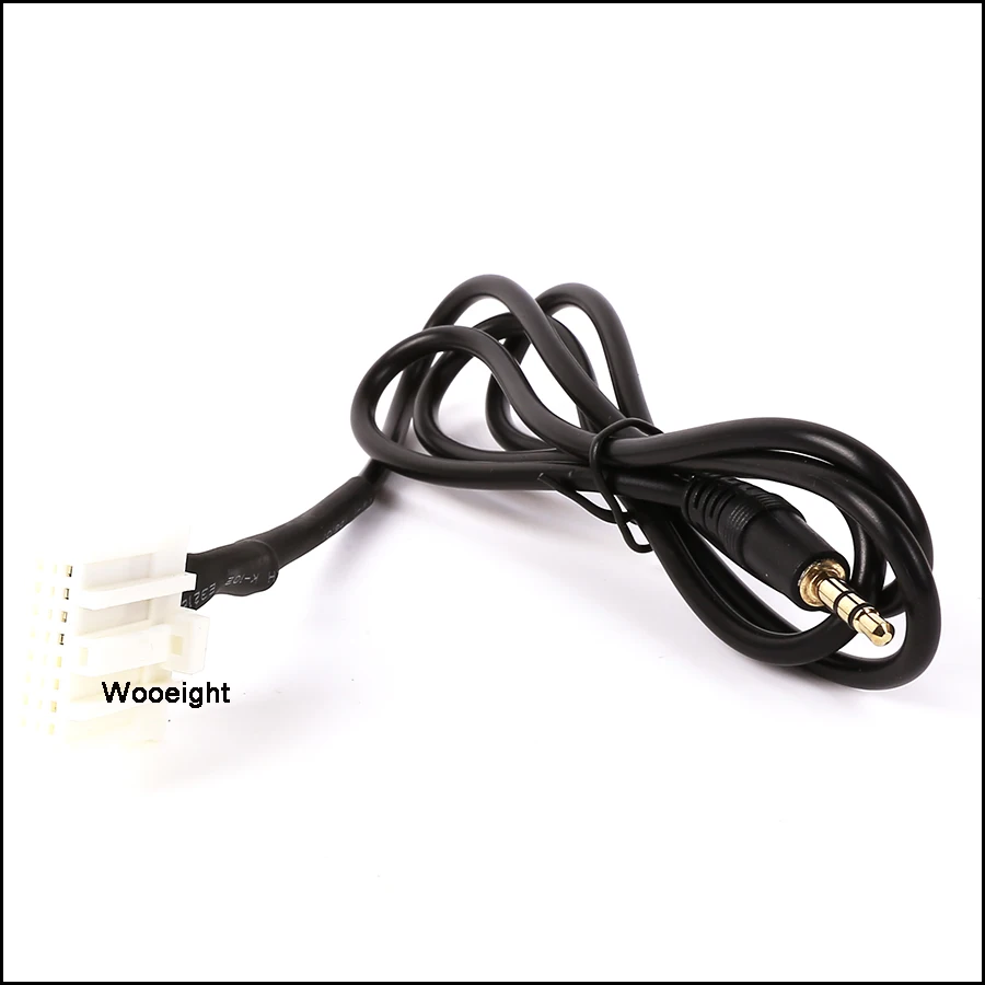 Universal AUX Audio Input Cable 3.5mm Male Interface Adapter  Mini Jack AUX In Audio Cable For Mazda 3 Mazda 6 Mazda 2 Mazda 5 (1)