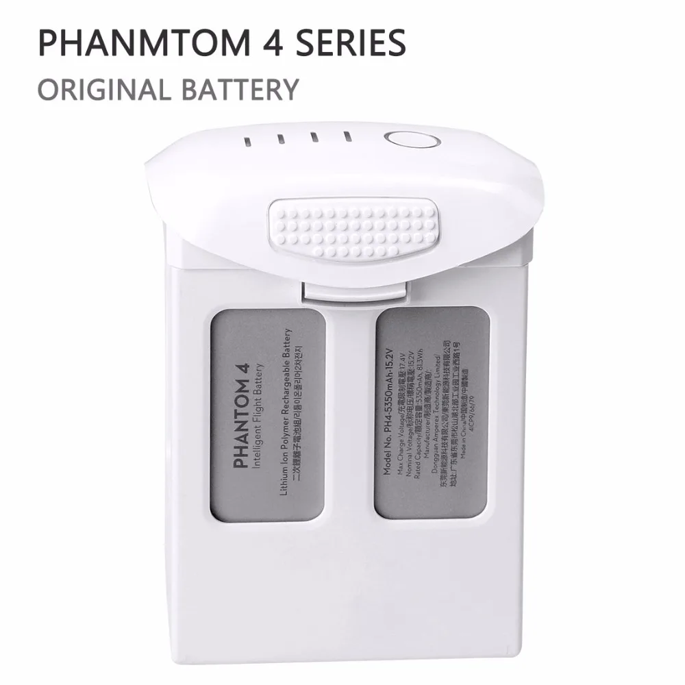 

Original DJI Phantom 4 Intelligent Flight Battery for Phantom 4 Pro V2.0/Advanced/Professional/ 5.2V 5350mAh Batteries(Used)