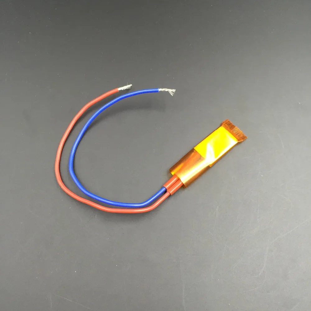 

25x15x3.5mm 220V 80 Degree Celsius 2-5W Thermostat Heating Plate PTC Constant Temperature Heating Element