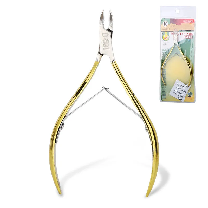 

Professional Fingernail Toenail Cuticle Nipper Trimming Stainless Steel Nail Clipper Cutter Cuticle Scissor Plier Manicure Tool
