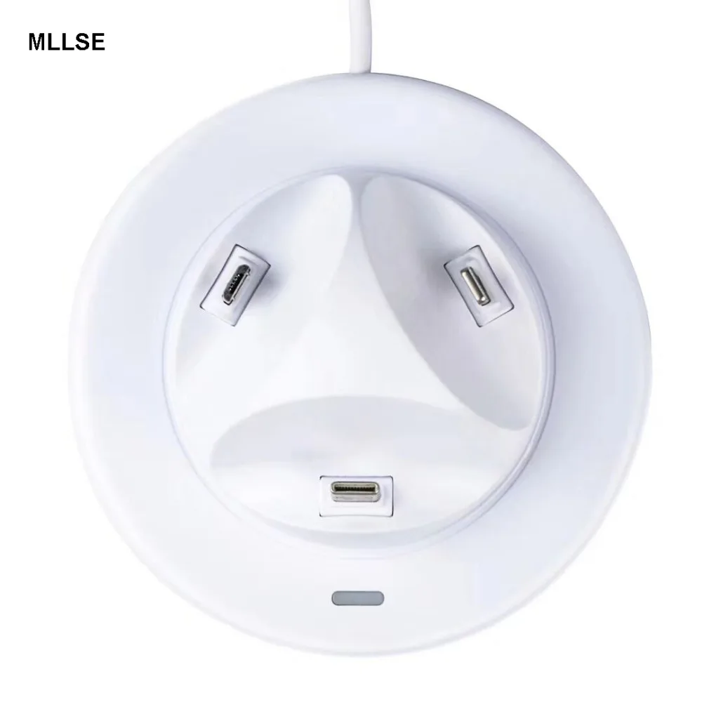 

3 in 1 USB-C/Micro USB/8 Pin Dock Charger Desktop Charging Data Sync Stand Station Holder For iPhone SAMSUNG HUAWEI Xiaomi Sony