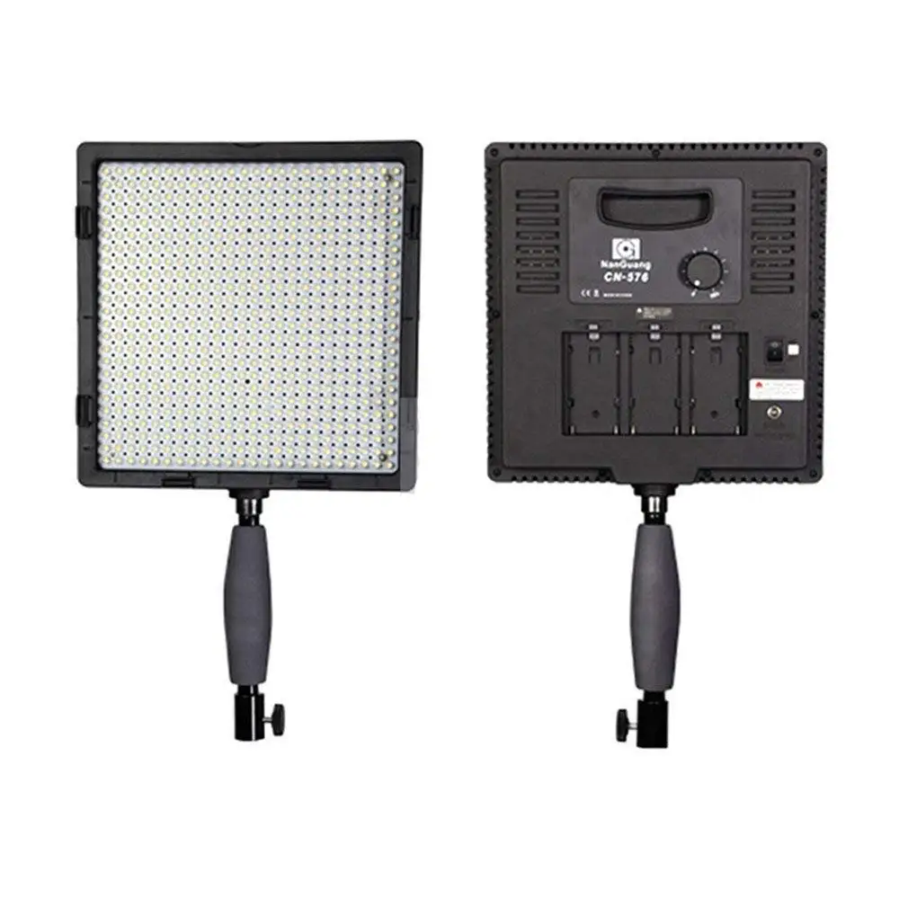 

NANGUANG CN-576 Dimmable 95 Hight CRI 34.5W 12V 4253 LM 5600K/3200K LED Video photo Light Lamp for DSLR Camera CN-576 CD50