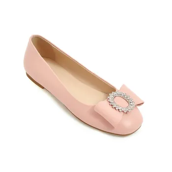 

New diamond shoes 2019 institute of early spring wind shallow mouth square head size code 33-4300 single shoes