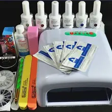 Biutee инструменты для нейл-арта Pro DIY полный набор замочить от УФ гель-лака маникюрный набор 36 Вт отверждающая лампа набор