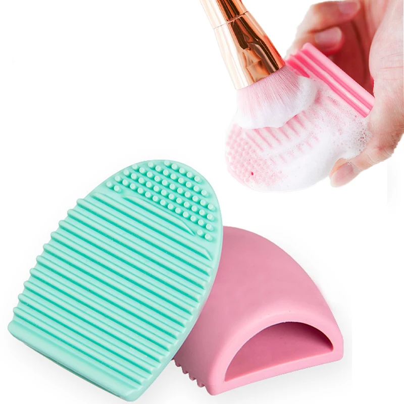 

Fashion Silicone Makeup Brush Cleaning Washing Tools Cosmetics Makeup Brushes Scrubber Board Washing Cosmetic Brush Cleaner Tool