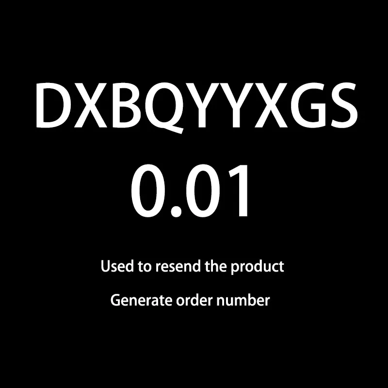 

Used to resend the product Generate order number