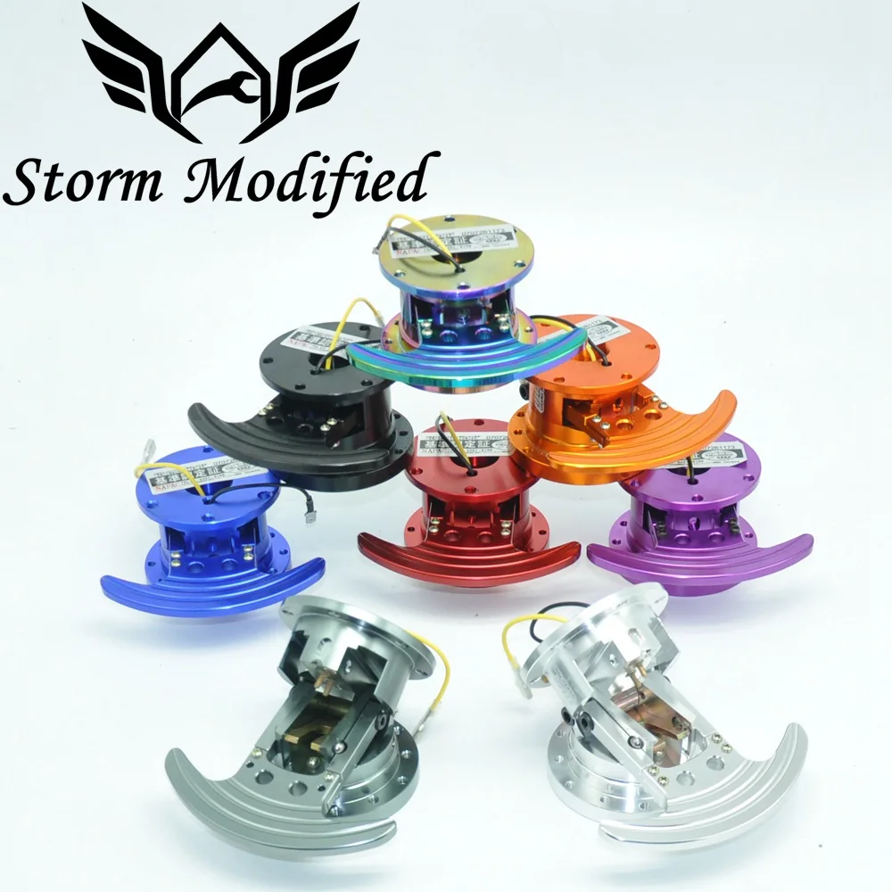 

Universal Tilt Racing Steering Wheel Quick Release Hub Kit Adapter Body Removable Snap Off Boss Kit