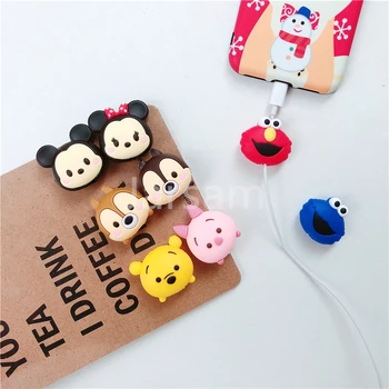 

Cartoon Cable Protector Data Cable Wire Protector Cover Cable Cover for iPhone USB Charging Cable for iPhone x