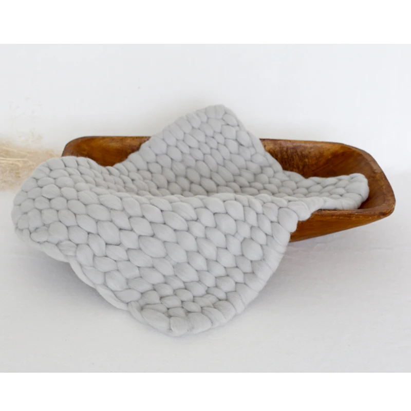 

Woolblanket prop wooven Newborn wool chunky layer layering blanket bumpy blanket Newborn photography props