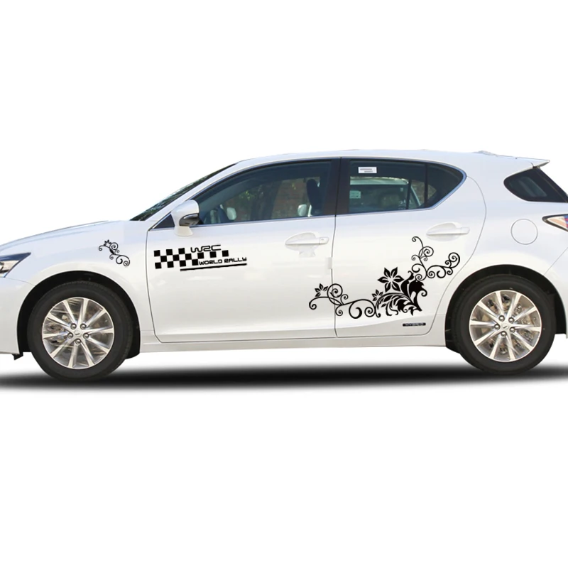 ファッショナブルな蝶と花の装飾 車の装飾 フードステッカー l A6 Q3などのサイドステッカー Hood Sticker Decoration Carcar Decoration Stickers Aliexpress