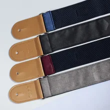 

Guitar Strap Breathable Cotton Diving Cotton Plus Soft Thickening Electric Guitar Strap Guitar Accessories