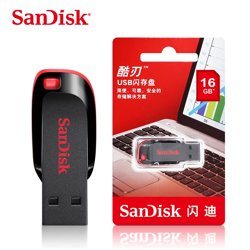 

SanDisk CZ50 USB Flash Pen Drive 128GB 64GB 32G 16GB Mini Pendrive waterproof Flashdisk memory stick USB 2.0 pen disk