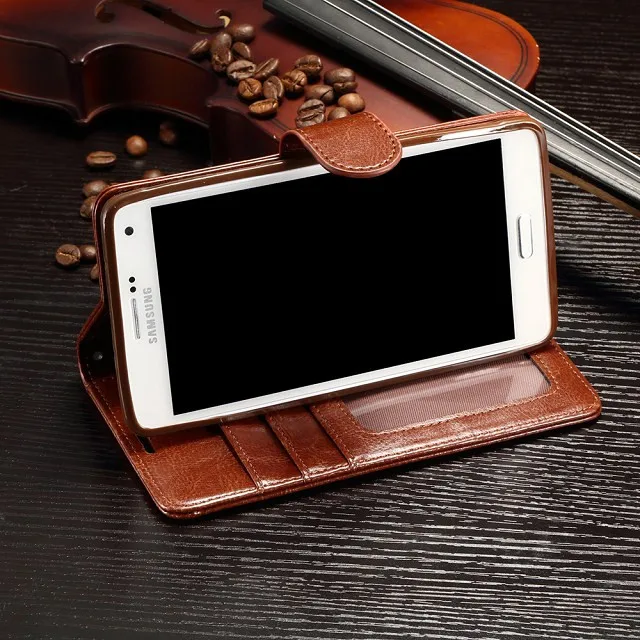 Роскошный кожаный чехол-бумажник Nephy в стиле ретро для samsung Galaxy A8 A6 Plus A3 A5 A7 чехол-подставка для телефона