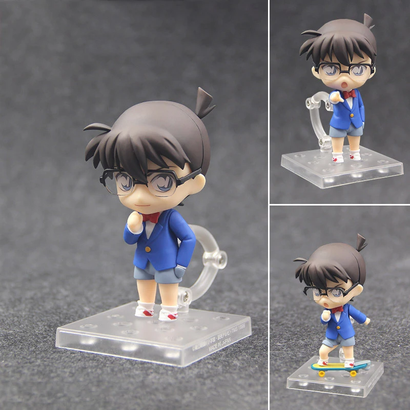 

10cm GSC Nendoroid Detective Conan Figure Cartoon Jimmy Kudo Action Figure Toys Decoration Model Collections Gifts For Children
