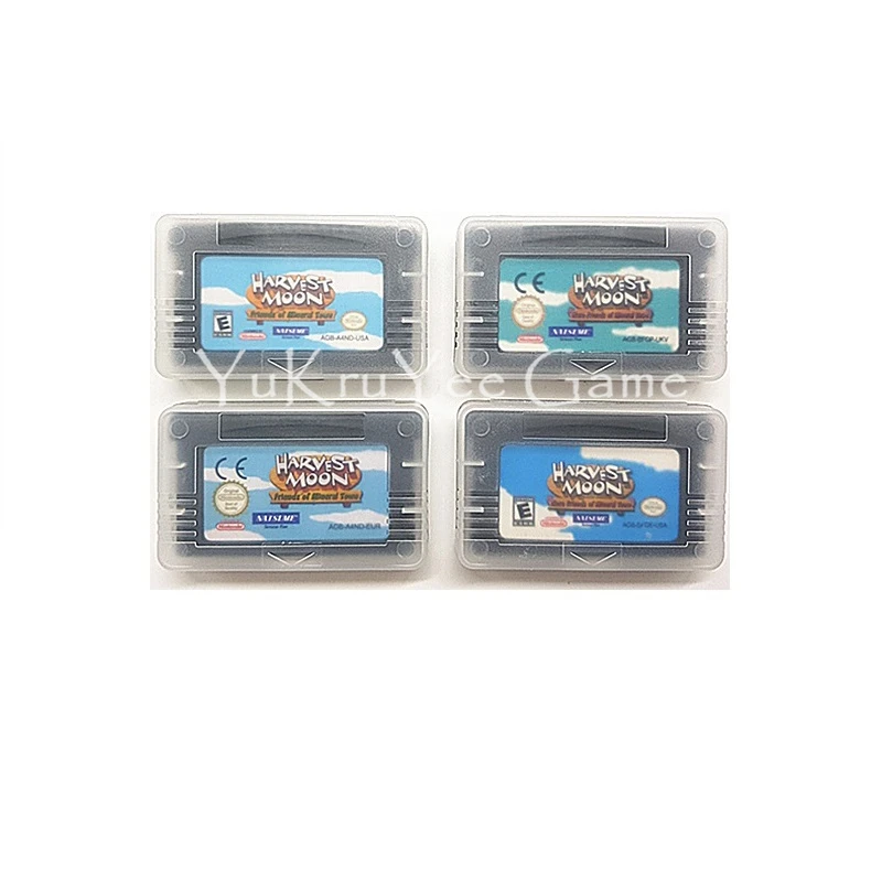 

Harvest Moon Series Video Game Cartridge Console Card for 32 Bit Handheld Player Console System