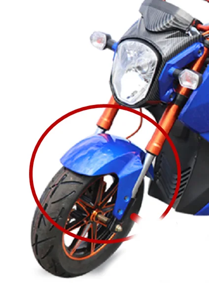 Передняя перегородка для Honda GROM MSX125 MSX 125 переднее крыло накладка рамка черная