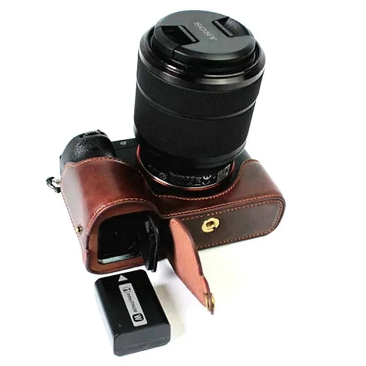 Жесткий чехол из искусственной кожи Половина корпуса камеры набор нижний чехол для sony A7mark I A7 A7R A7K A7S A7mark1 сумка для камеры аксессуары