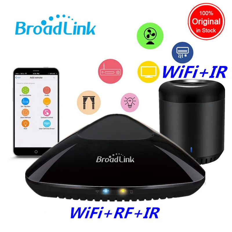 Broadlink RM33 RM Pro+/RM mini3 умный дом автоматизация универсальный пульт дистанционного управления интеллектуальный wifi+ IR+ RF переключатель