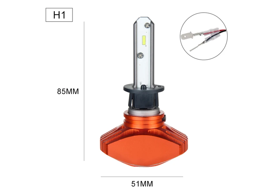 Zdatt AcooSun H4 Led Car Fanless Bulb H7 Led Auto headlight H1 H11 Fog Lamp 6500K DC12V 9006 Led CSP Chips 80Wset 9005 LED Auto Light (12)