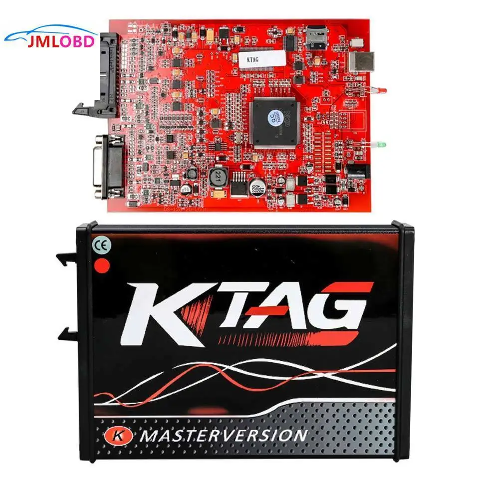 2019 EU Red KTAG V7.020 Master V2.23 ECU Программатор K TAG 7 020 OBD2 менеджер Тюнинг Комплект без