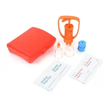 Outdoor Survival Tools Camping Venom Extractor First Aid Emergency Treatment Kit Snake Bees Biting Venom Poison Remover Sets vacuum venom extractor outdoor first aid kit snake poison bee venom blood extractor pump survival rescue emergency safety tool