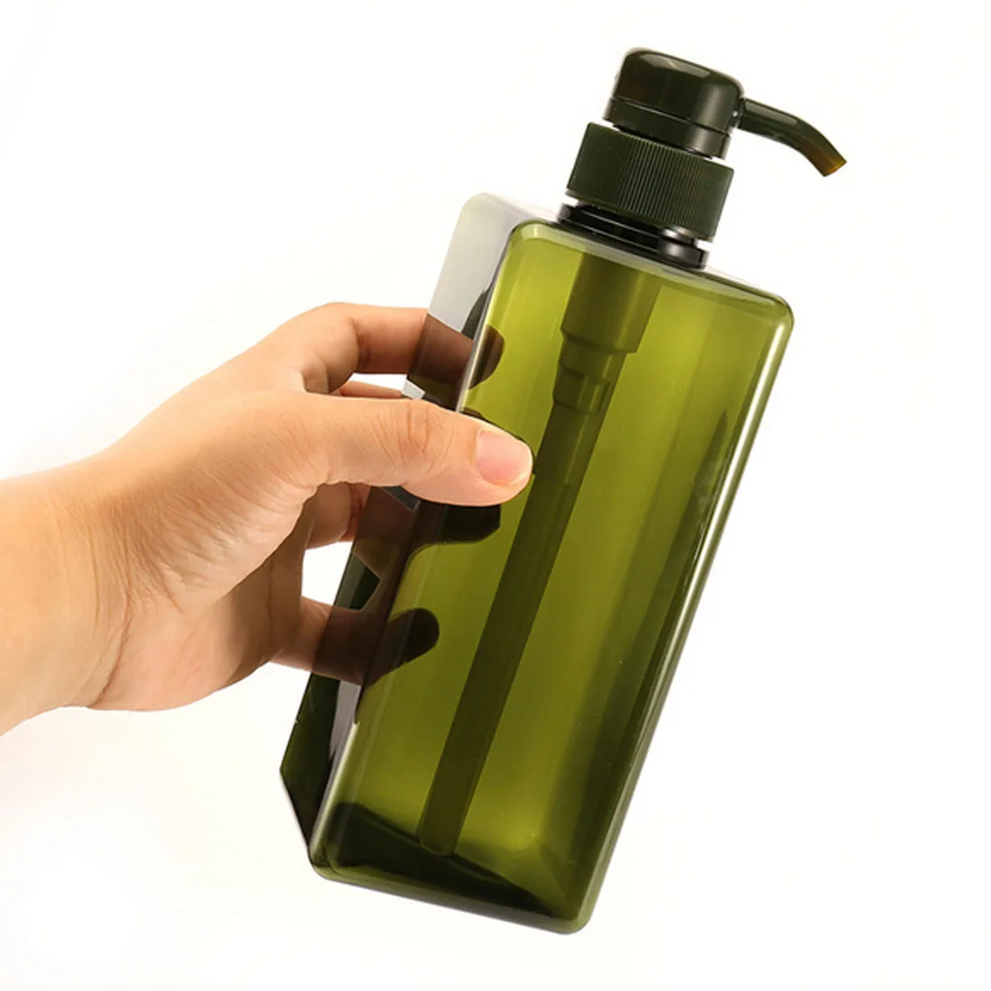 Квадратная форма PETG насос многоразового использования Бутылка для ванны лосьон шампунь контейнер портативный жизни и путешествия эфирные принадлежности