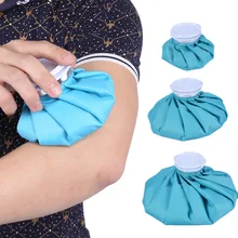 3 Размеры Спорт Травма мешок льда Кепки многоразовые холодной терапии упаковка здравоохранения Sweeling мышечные боли первой помощи боли зеленый Fedoras