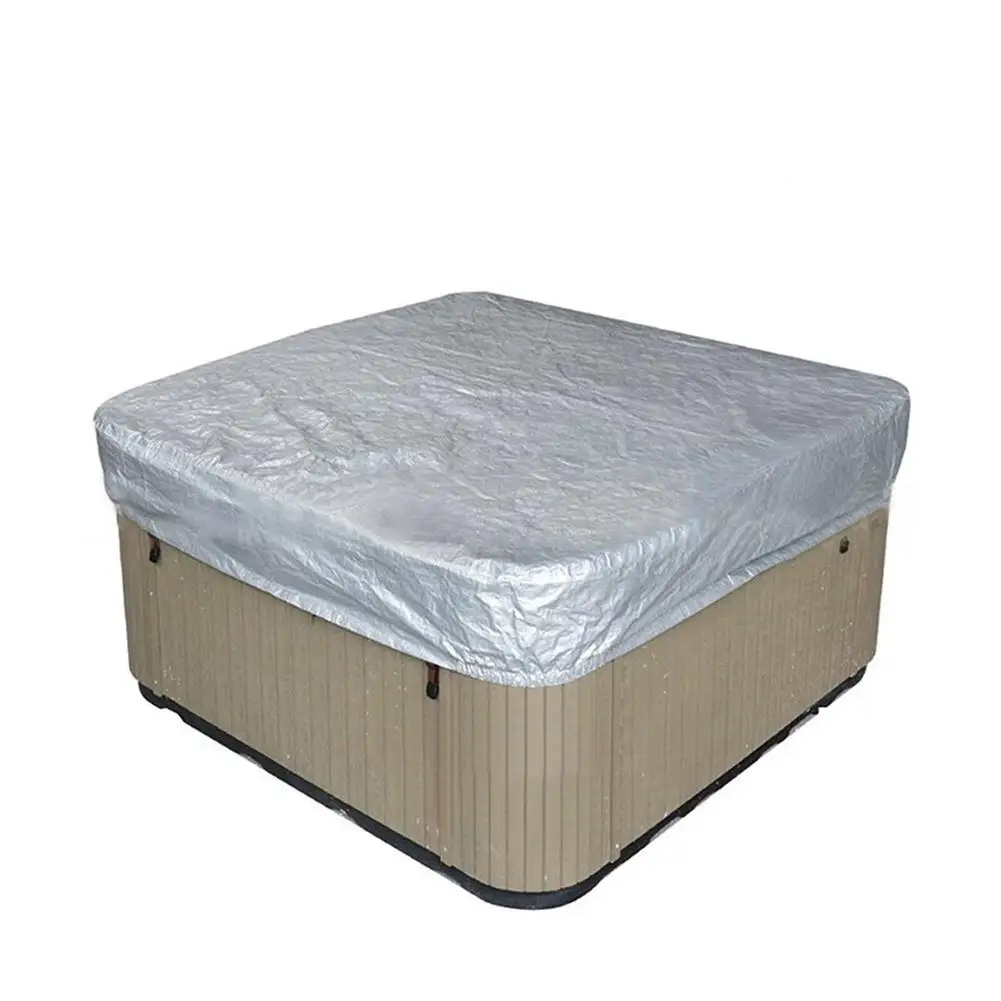 Large Size Outdoor Swimming Pool Cover SPA Bath Pool Dust Cover Square Hot Tub Cover Dustproof Floor Cloth Mat For Garden Pool