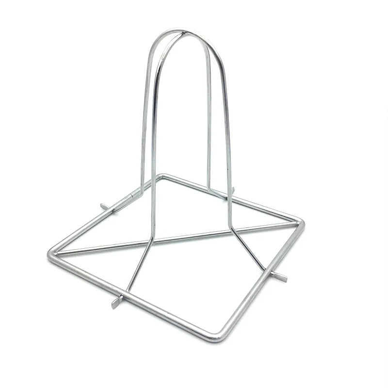 Stainless Steel Beer Can Chicken Rack  BBQ Outdoor Grill Cooker Folding (3)