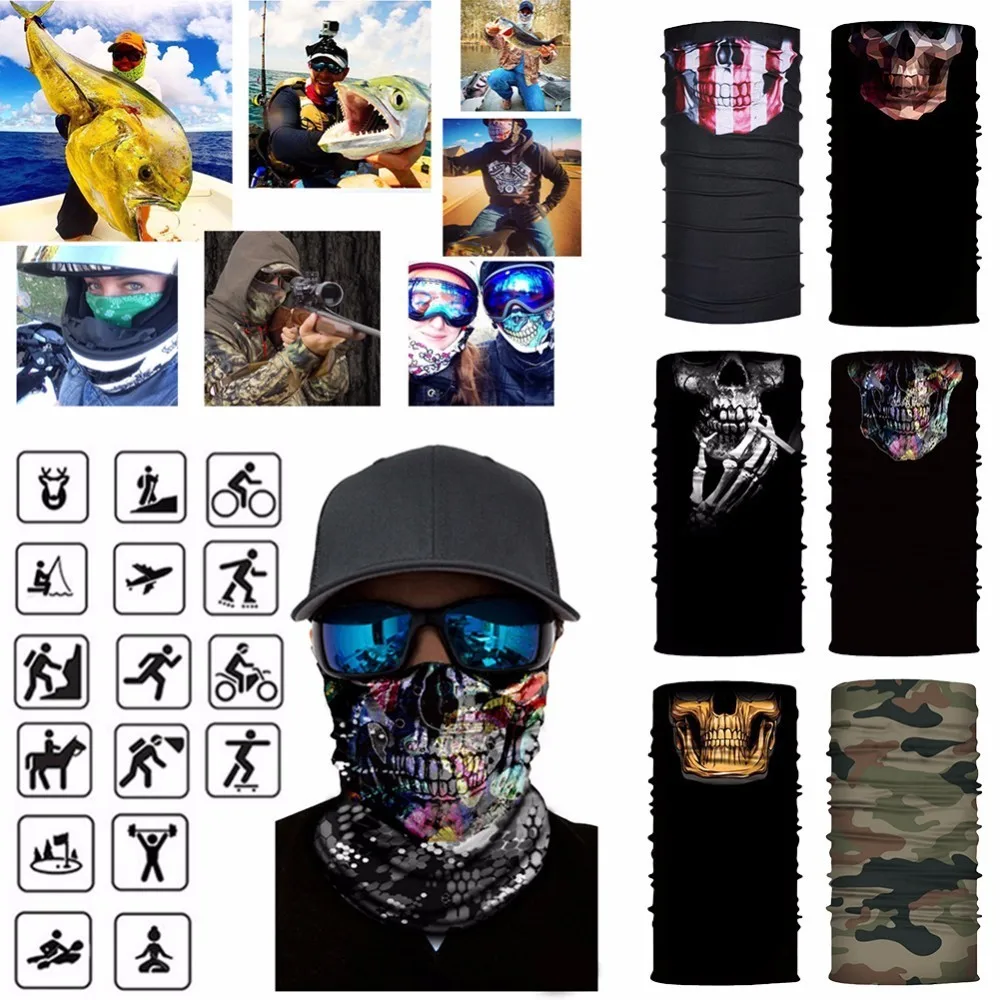 3D Bandana Cycling Magic Bandana Scarf  (4)