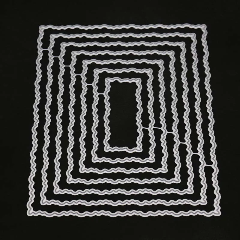 

lace rectangle background metal cutting dies for scrapbooking stencil craft embossing stanzschablonendie rectangle dies stamps