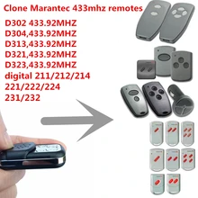 232 мГц пульт marantec Digital 221 231 224 222 433,92 дистанционное управление Универсальный команда гаражные ворота брелок